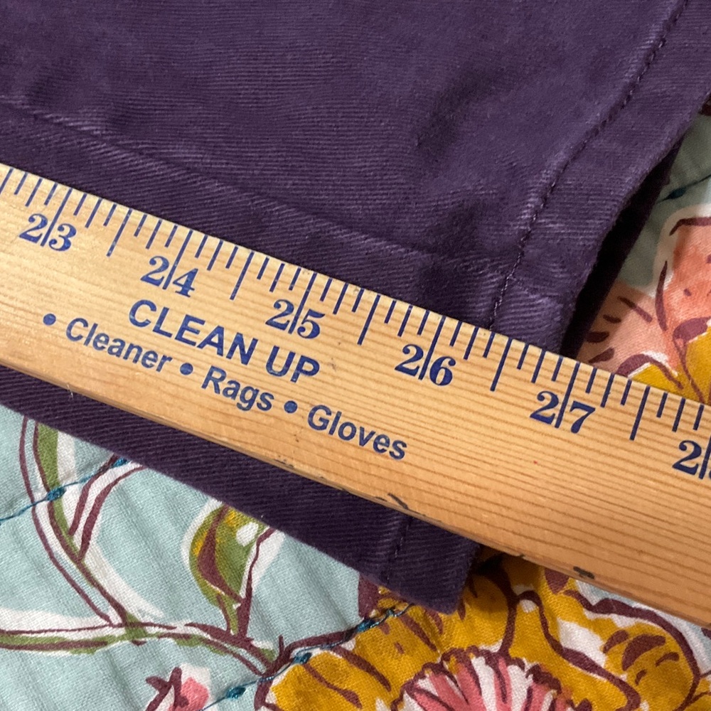 Gloria Vanderbilt Straight Leg Women's Jeans in Deep Purple - Picture 8 of 11